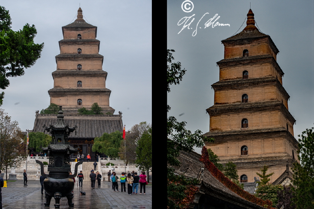 Die Groe Wildganspagode ist eine 64 m hohe Pagode in der chinesischen Stadt Xian. 