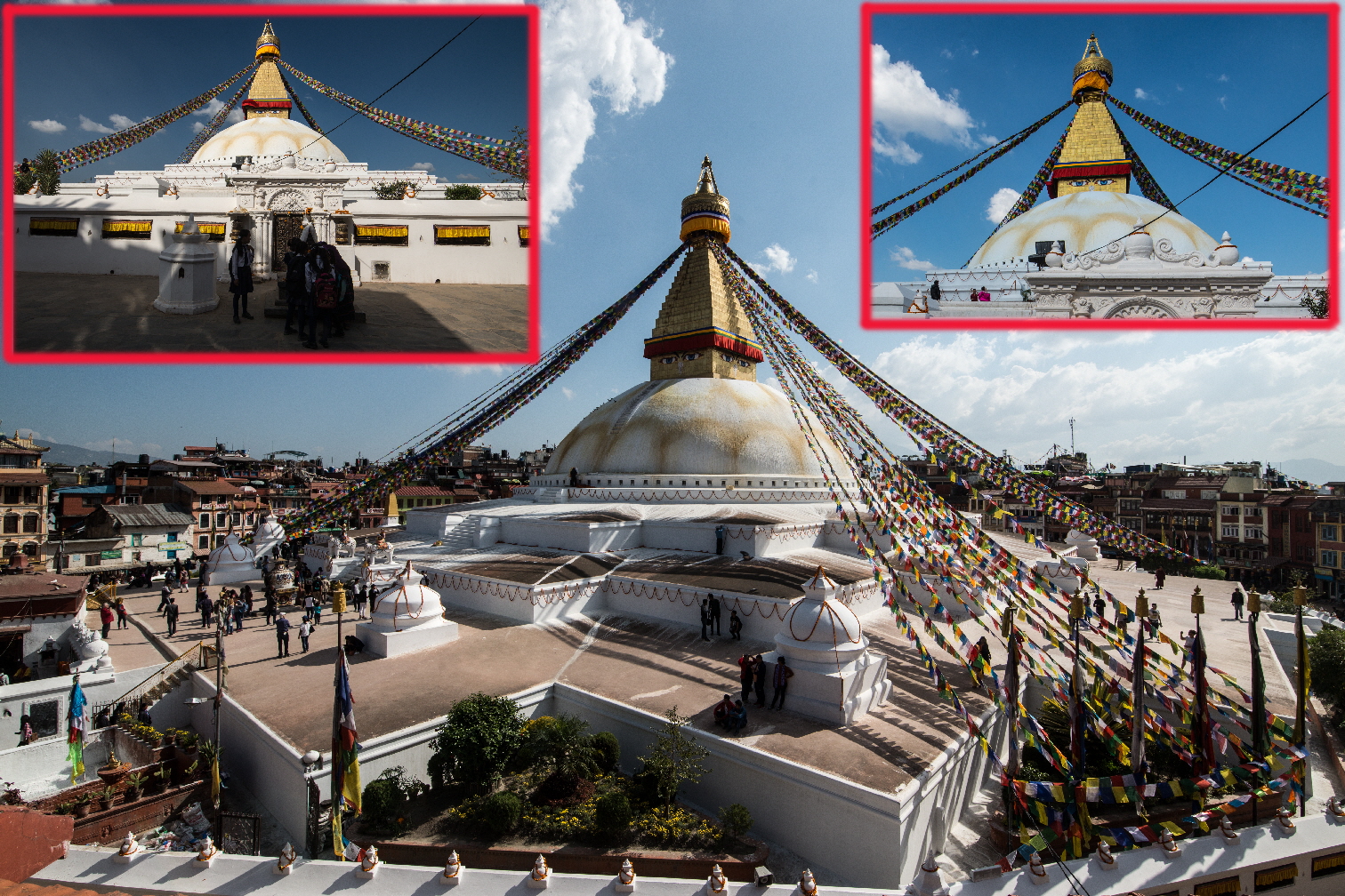 Stupa in Bodnath