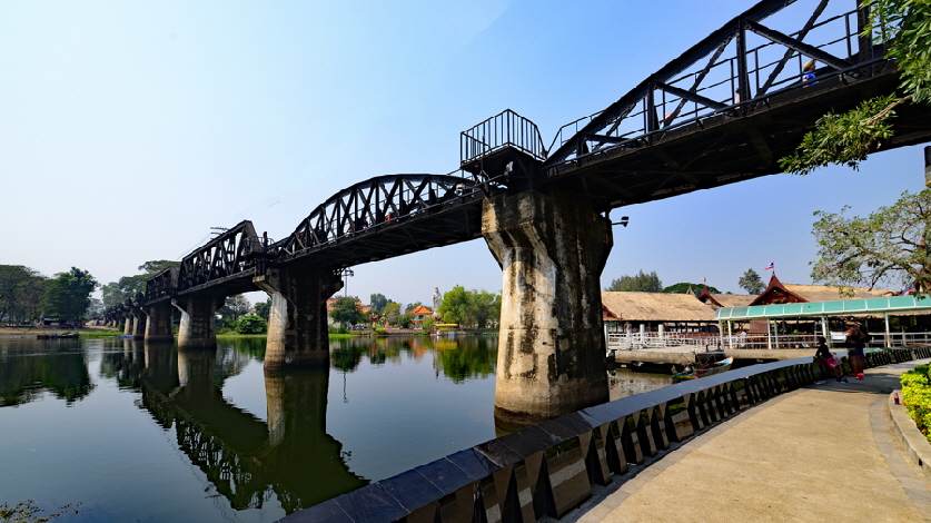 Brcke ber den Kwai (heutiger Zustand)